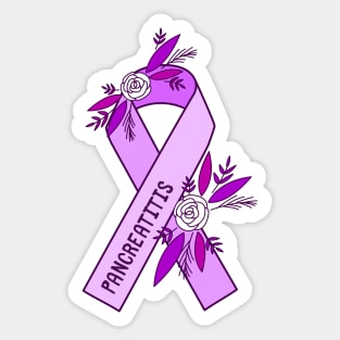 Pancreatitis Awareness Sticker